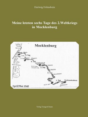 cover image of Meine letzten sechs Tage des 2. Weltkriegs in Mecklenburg
